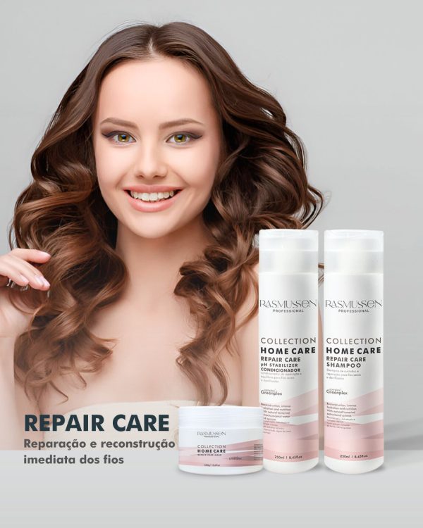 KIT HOME CARE REPAIR CARE SHAMPOO + CONDICIONADOR 250ML - Imagem 3
