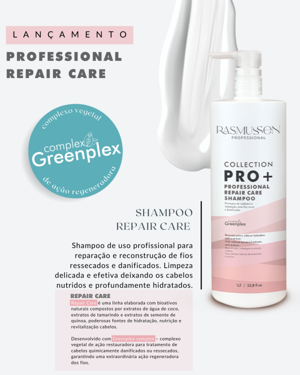 KIT HOME CARE REPAIR CARE SHAMPOO + CONDICIONADOR 250ML - Imagem 6