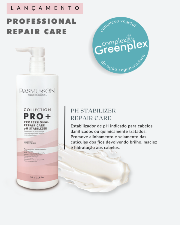 KIT REPAIR CARE PROFISSIONAL SHAMPOO + CONDICIONADOR 1LT - Imagem 2