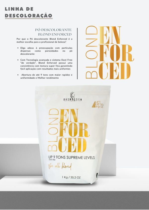 PO DESCOLORANTE POUCH ENFORCED BLOND 1KG - Imagem 3